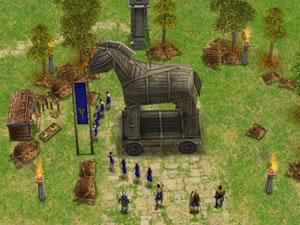 Троянский конь изкомпьютерной игры Age of Mythology